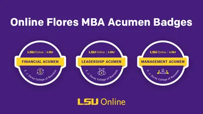 Online Flores MBA Acumen Badges