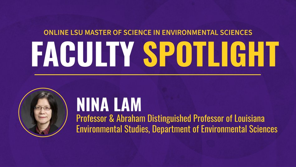 Graphic with image of Dr. Nina Lam