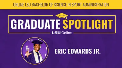 Earn your LSU Online degree while being an LSU athlete