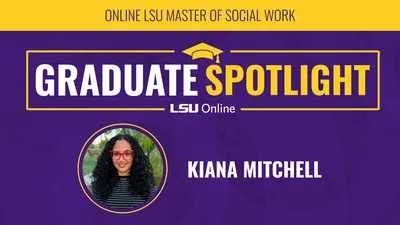 Graphic with image of Kiana Mitchell