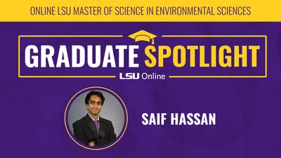 Graduate Spotlight - Saif Hassan