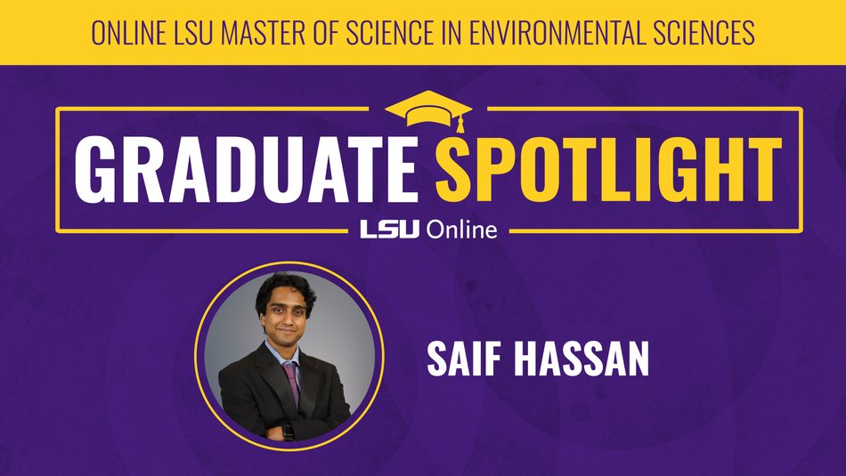 Graduate Spotlight - Saif Hassan