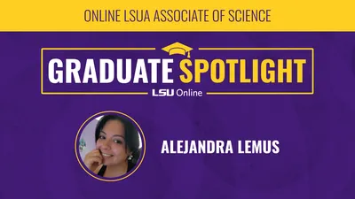 Graphic with image of Alejandra Lemus