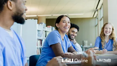 Respiratory therapist students studying.