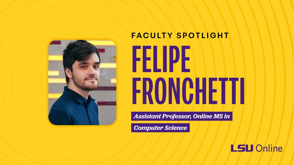 Image of Felipe Frochetti, assistant professor in the LSU Division of Computer Science and Engineering