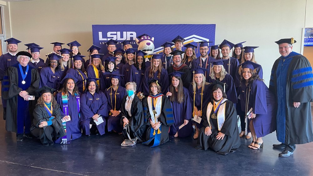 Group of LSUA graduates