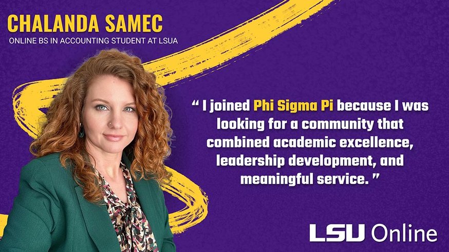 National Honor Society Spotlight:  Phi Sigma Pi