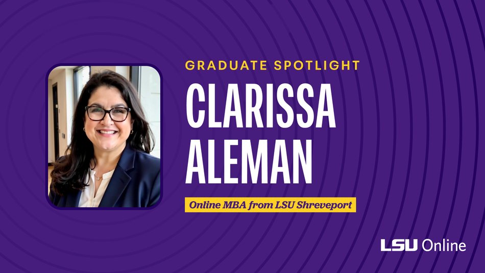 Image of Clarissa Aleman, LSUS MBA graduate.