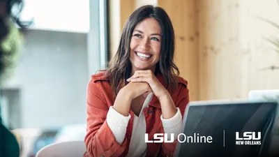 Therapist happily listening to client