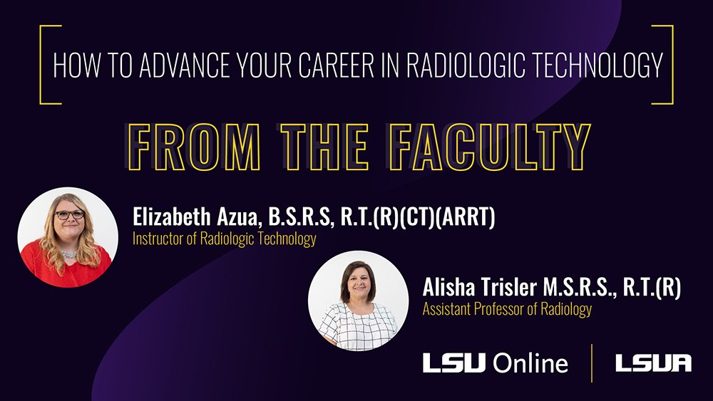 Image of Elizabeth Azua, Instructor of Radiologic Technology and Alisha Trisler, Assistant Professor of Radiology