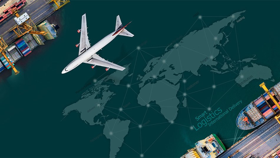 International Business Port Scene