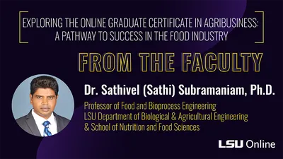Dr. Sathivel (Sathi) Subramaniam, Ph.D Image