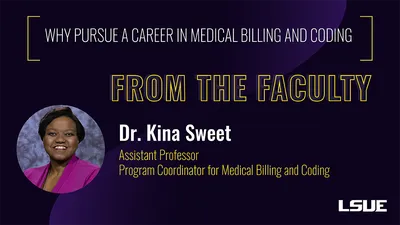 Graphic with image of Dr. Kina Sweet