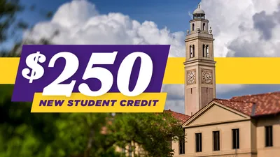 $250 New student credit