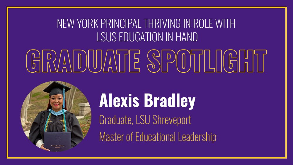 Student Spotlight: Alexis Bradley, NY Principal