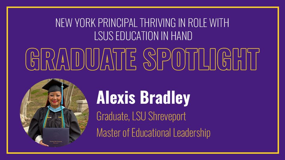 Student Spotlight: Alexis Bradley, NY Principal