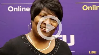 Video screenshot of Glenda Dorsey speaking