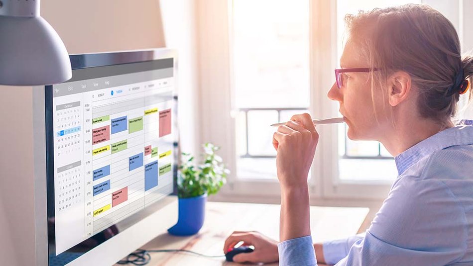 Woman balances schedule while working full time and attending grad school