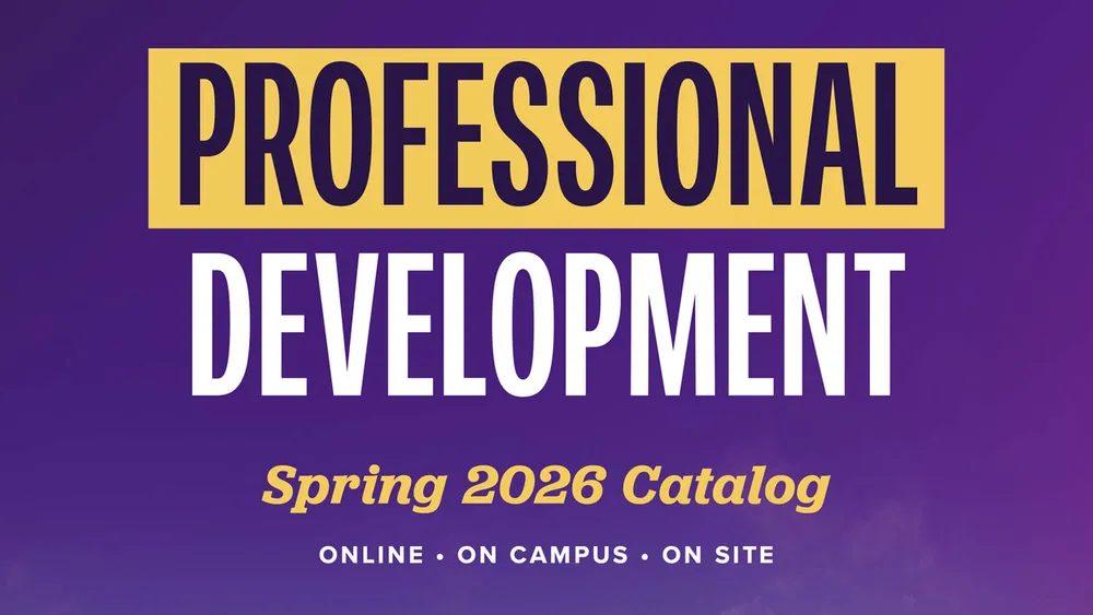 Professional Development Spring 2026 Catalog