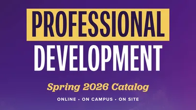Professional Development Spring 2026 Catalog