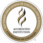 Southern Association of Colleges and Schools Accredited Institution badge