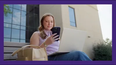 LSU Online Student Support spot