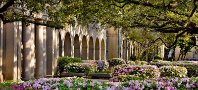 LSU campus arches
