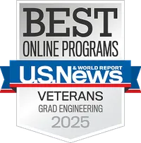 U.S. News & World Report Top Online Graduate Engineering Programs for Veterans 2025